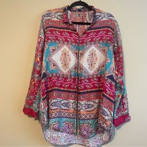 Johnny Was blouse - FLAWED! READ!